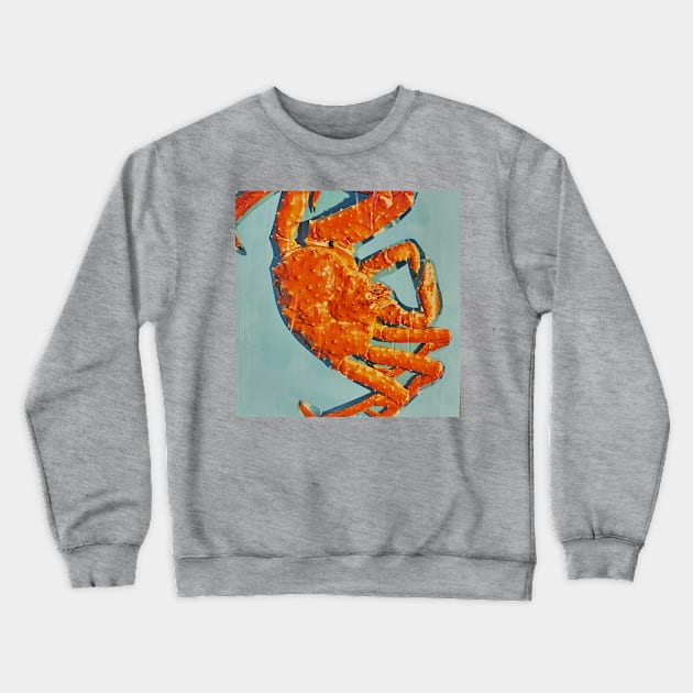 Lobster Collage Crewneck Sweatshirt by courtneylgraben